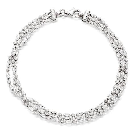 beaverbrooks bracelets silver